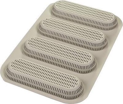 SILIKOMART - MINI BAGUETTE BREAD - silikonen bakvorm 170X55 H20 MM