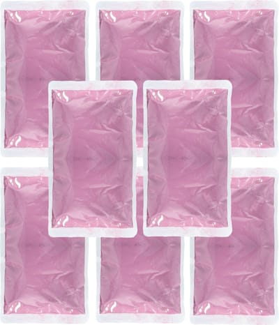 Boland Party Holi kleurpoeder - 8x - paars - 70 gram - festival/party - heilig kleuren poeder