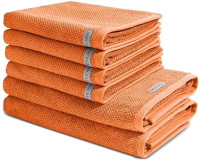 Ross Sonstiges 4 X handdoek 2 X douchehanddoek - Handdoekset Selection - Organic Cotton