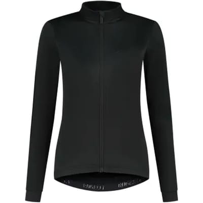 Rogelli Core Dames Fietsshirt - Lange Mouw - Zwart