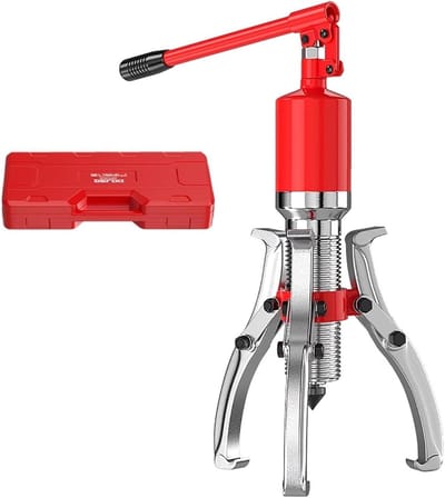 Wiellagertrekker Separator, Heavy Duty hydraulische tandwieltrekker, 20T maximale belasting, 35 cm uitbreiding, verstelbaar ontwerp met 2 kaken/3 kaken voor het verwijderen van wiellagers