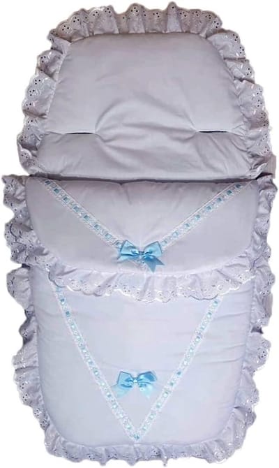 Baby Voetenzak - Babymof Kinderwagenzak - Baby Warm Houden - Universele Pasvorm - 42cm x 28cm x 12cm