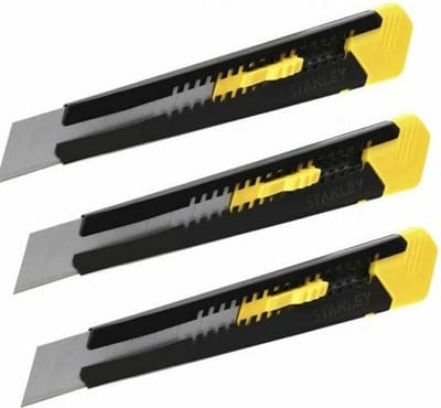 STANLEY Tripack Afbreekmes 18mm ( 3x 10-151)
