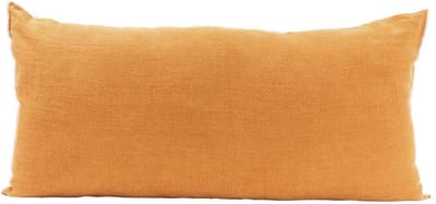 Chennai linnen kussen chamois-55 x 110 cm