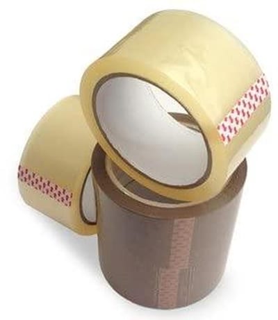 Pakketplakband - Verpakkingstape - Pakketten Sluiten - Geluidsarm Afrollen - 50mm x 66m - Bruin