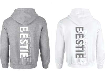 Hoodie set voor Vriendinnen-Vriendschaps cadeau-Besties-Maat S