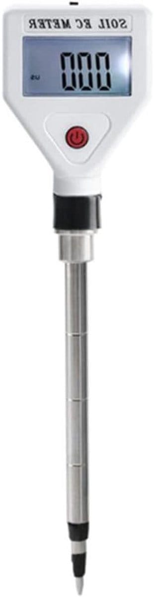 Osmond EC Detector Soil Analyzer -Conductivity Test Potted Plants EC Meter Flowers and Plants Agricultural Detector -White