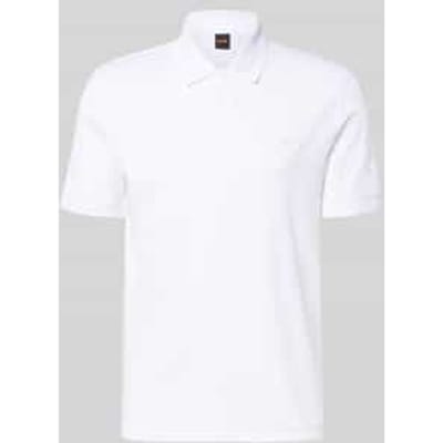 regular fit poloshirt van puur katoen model 'INTERLOCK'