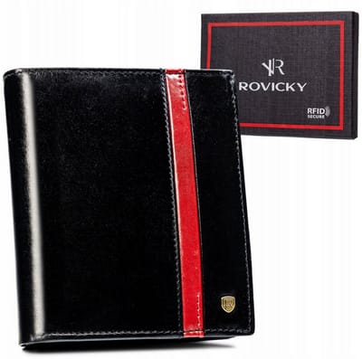 Rovicky - Herenportefeuille - Skins - Groot Formaat - Pionvormig - RFID Bescherming