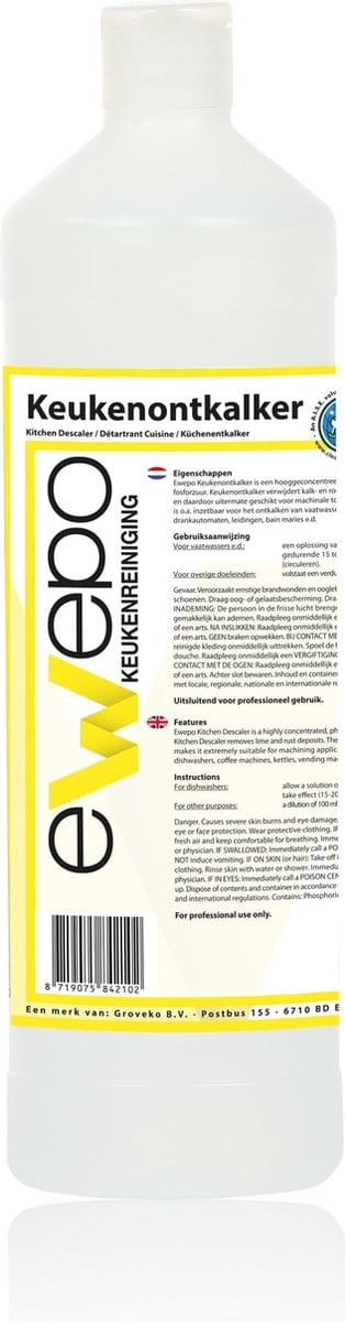 Ewepo Keukenontkalker vloeibaar 1 liter Ewepo
