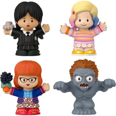 Little People Collector Wednesday speciale editie set voor volwassenen en fans - 4 figuren