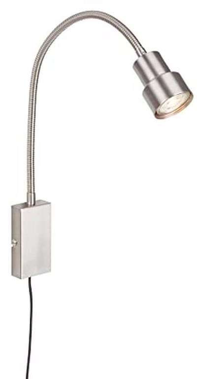 Moderne Bedlamp Wandlamp met Flexibele Arm en Touchschakelaar – LED GU10, 5W, 400 Lumen, Warm Wit Licht