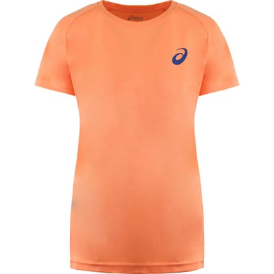 Asics Logo Dames Oranje T-Shirt