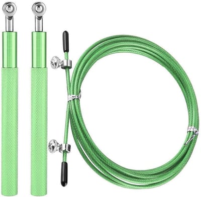 Dailygoods- Snelheidstouw met aluminiumlegering handvat - Springtouw Volwassenen - Springtouw Kind - Fitness - Cardio - Training