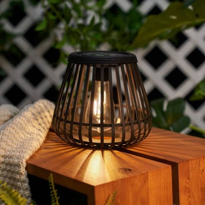 Paulmann Pauleen Solar lampion Sunshine Glimmer IP44 2700K 7lm Zwart
