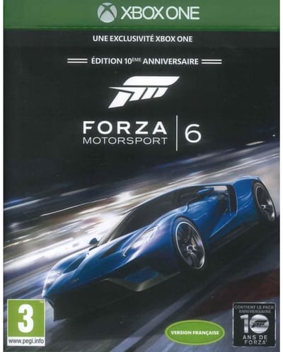 FORZA Motorsport 6 Day One Edition - XBox One