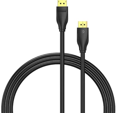 Ventiekabel Displayportkabel Voor Monitor Laptop Computer 4K 120Hz 1.5M