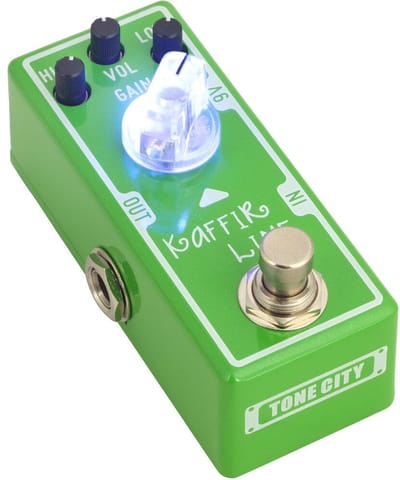 Tone City Kaffir Lime boost / overdrive effectpedaal