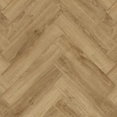 Quick-step Pvc Visgraat Vloer Rigid Click - Heritage Oak Brown - Geïntegreerde Ondervloer - 0,794m2