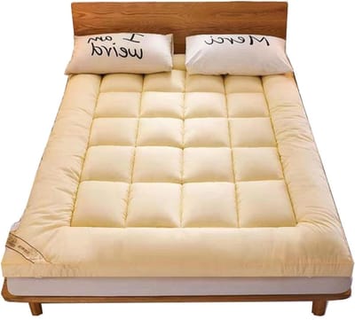 Opvouwbare Matras - Gastenvloermat - Comfortabel Slapen - Dubbel Antislip Ontwerp - 10 cm Dik - Grijs