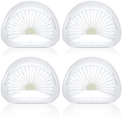Dailygoods- Filters Vervanging 4 Stuks - Stofzuiger Accessoires - Hoogwaardig Materiaal - Wasbaar - Onderdeelnummer VPF30 - Draadloze Stofzuiger - Stofzuigerfilter