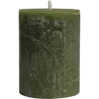 PTMD - Kaars Rustic Outdoor - Groen - 15x15x20cm