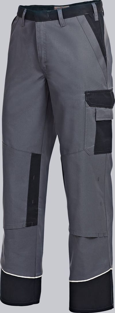 BP 1609 WERKBROEK MET BLINDE KNOPEN EN KNIEZAKKEN maat 58