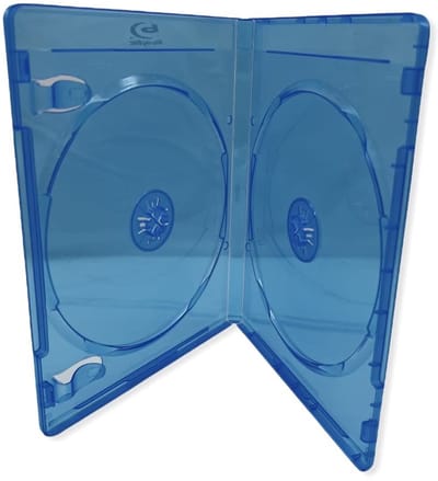 ZEYNOMAX - Blu-Ray Disc Cases - Dubbele Hoesjes - Betrouwbare Bescherming - 11mm Rug - Opbergkoffers - Geschikt voor Films en Series - 25 Stuks