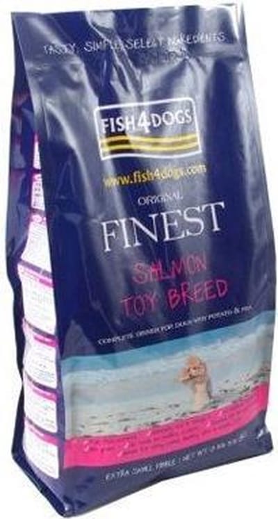 Fish4Dogs Finest Toy Breed Complete - Zalm Extra Kleine Brok - 1.5 kg