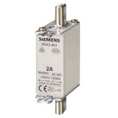 Siemens 3NA3804 Zekeringsinzetstuk Afmeting zekering : 0 4 A 500 V 3 stuk(s)