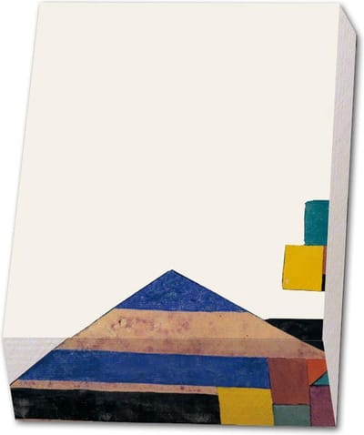 Bekking & Blitz - Memoblok - Memo blocnote - Notitieblok - Kunst - Blauer Berg - Paul Klee - Staatliche Museen zu Berlin - Uniek design