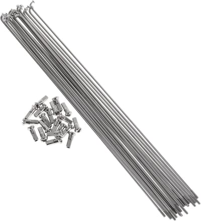 Set van 20 stuks 13G fietsspeken van 273 mm in roestvrij staal voor fietsvelgen en reparaties