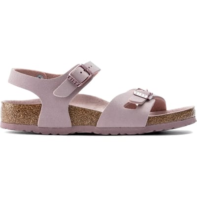 Birkenstock Rio Kids Sandalen Lavender Blush Narrow-fit |  Roze | Imitatieleer | Maat 24