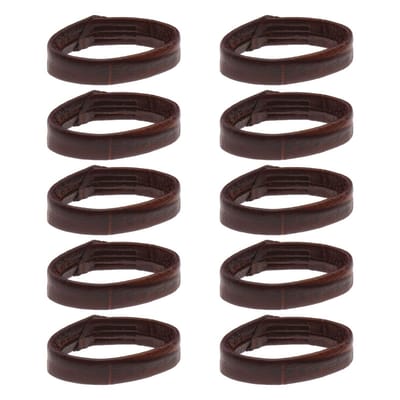 Dailygoody - Horloge Band Vervanging - Lederen Band Bevestiging Ringen - 18mm/20mm/22mm - Horloge Accessoires - Geschikt voor diverse horloges - 10Pcs
