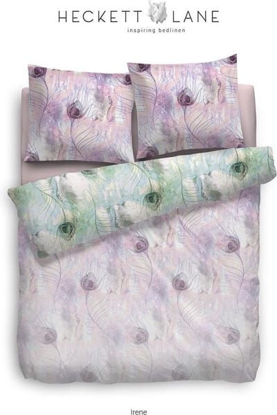 Heckettlane Irene Dekbedovertrek - Litsjumeaux - 240x200/220 cm - Roze