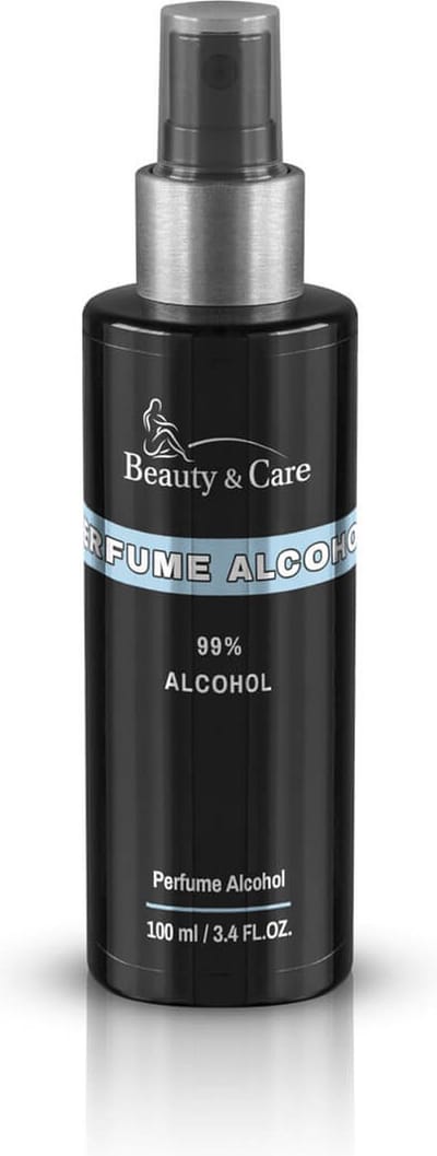Beauty&Care® Parfum Alcohol 96% - Maak je eigen eau de parfum, eau de toilette, eau de cologne of eau fraîche met deze parfum alcohol - Verzorging & Accessoires - Vrouwen - 100 ml fles met spray