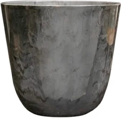 Bloempot Palermo - Marble grey Ø 30 cm