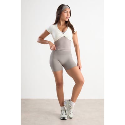 Dames Dsgn Studio Ultra Sculpt Haltertop | Truffle | Maat: Large