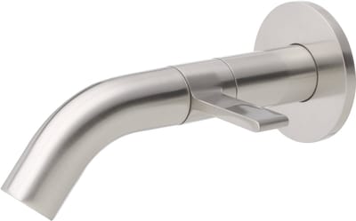 Ben Anello wand fonteinkraan RVS-look