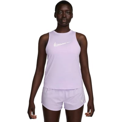 Nike W Nk One Swoosh Lila Hardloopvest