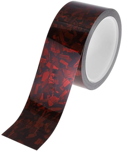 Pinstripe Tape 50mm x 8.5m - Forging Pattern Sticker voor Auto, Motor en Boot, Racing Stripes, DIY Stickers, Rood, Decoratie en Aanpassing