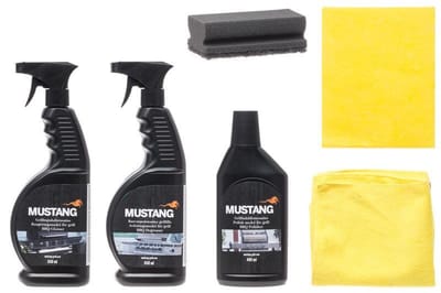 Mustang schoonmaak set voor BBQ grill