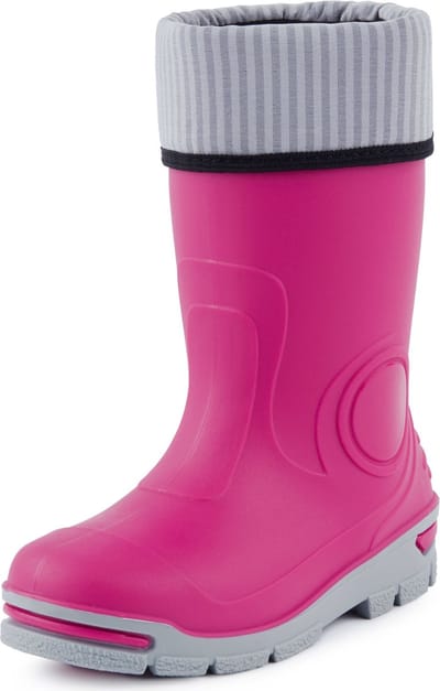 Ladeheid Kinder Regenlaarzen - Jongens Meisjes Antislip Zool - PVC - LA-RB-465 - Roze - 23/24