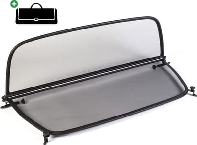 Windscherm Audi A3 8P | 2008-2013 | incl. luxe opbergtas | Zwart