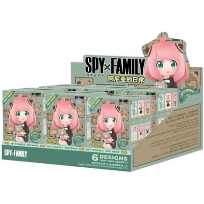 1:1 Heruitgave Spy X Family Anya Serie Blind Box Speelgoed Schattige Figuren Pop Mystery Box Model Verrassingszak Voor Meisjes Verjaardagscadeau