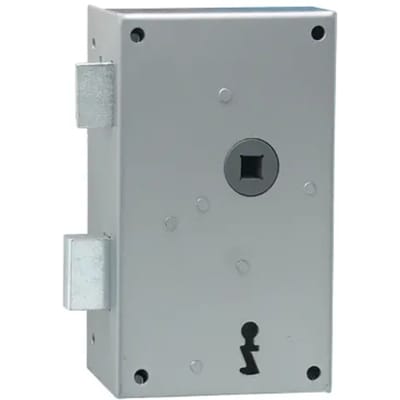 Sencys Oplegslot Deurslot Slot Voor Binnendeur M980 - Grijs Staal - 57x50mm