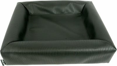 Bia Bed - Hondenmand - Croco - Zwart - Bia-7 - 120X100X15 cm