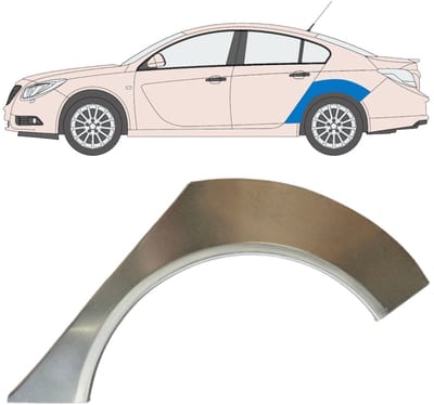 Reparatiepaneel achterspatbord voor Opel Insignia 2008-2017 / Links
