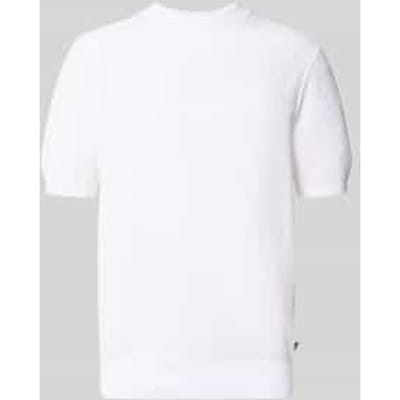 regular fit gebreid shirt van zuiver katoen model 'H-NILTON'