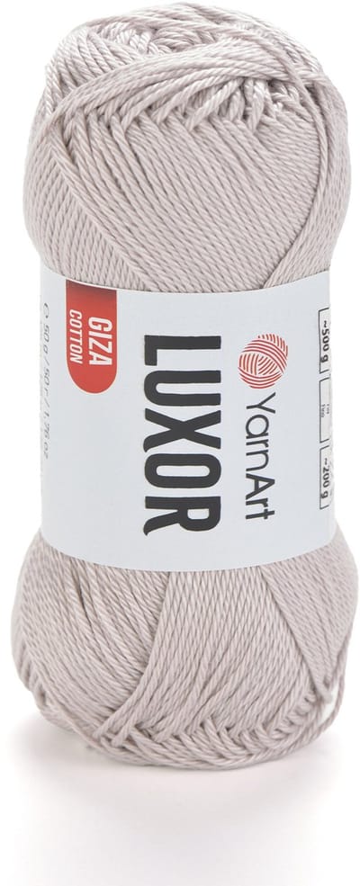 YarnArt Luxor – Gemerceriseerd Katoen Garen – 50g – ±125m – Glanzend Haakgaren – Voor Kleding & Accessoires - Kleur 1219